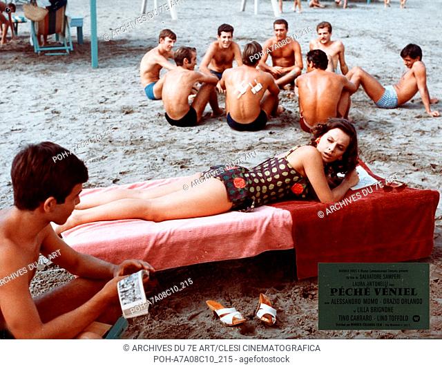 Peccato veniale  Lovers and Other Relatives Year : 1973 Italy Alessandro Momo, Laura Antonelli  Director: Salvatore Samperi