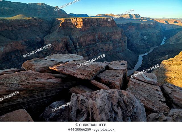 North America, American, USA, Desert Southwest, Colorado Plateau, Arizona, Grand Canyon National Park, North rim, Toroweap Point