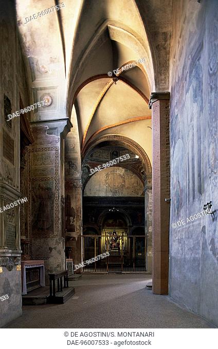 Bentivoglio Chapel, Basilica of San Giacomo Maggiore, 12th-14th century, Bologna, Emilia-Romagna, Italy