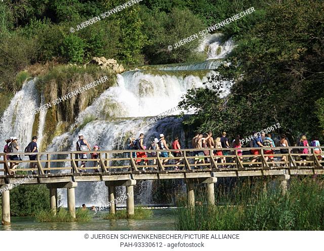 The National Park Krka is one of the most beautiful destinations in Croatia. More than 1 million visitors came in 2016. (29 June 2017) | usage worldwide