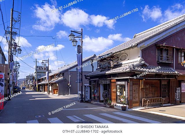 Old town, Iga city, Mie Prefecture, Japan