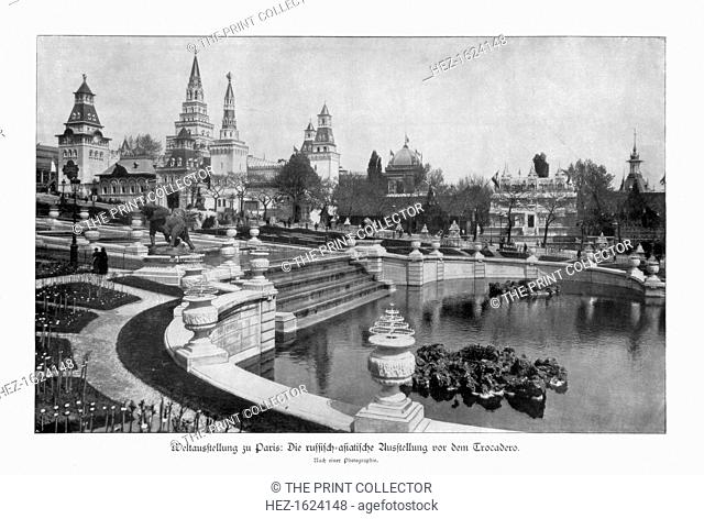 Trocadero, Paris World Exposition, 1889, (1900). The Russian-Asiatic exhibition