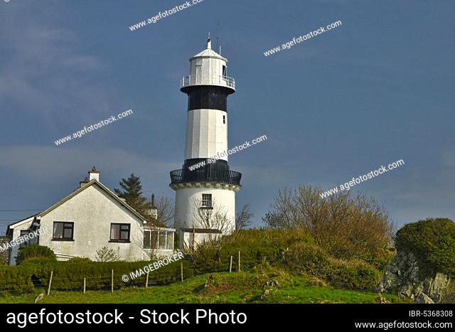 Inishowen Head Lighthouse, Stroove, Inishowen Peninsula, County Donegal, Ireland, Europe