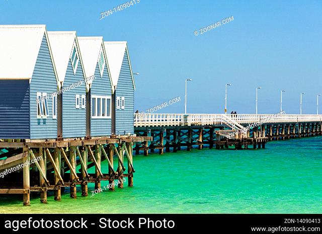 The iconic Busselton Jetty is 1841 meters long, which makes it the second longest wooden jetty in the world - Busselton, WA, Australia