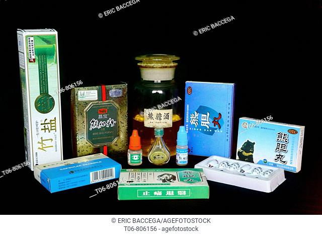 Bile product from Asiatic black bear (Ursus thibetanus) used in traditional Chinese medicine