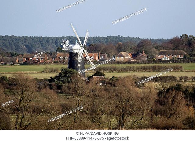 The Tower Windmill at Burnham Overy Staithe - North Norfolk