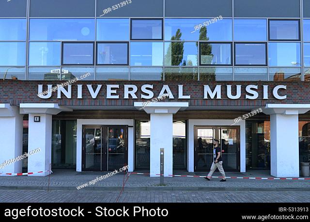 Universal Music, Stralauer Allee, Friedrichshain, Berlin, Germany Universal Music, Stralauer Allee, Friedrichshain, Berlin, Germany, Europe
