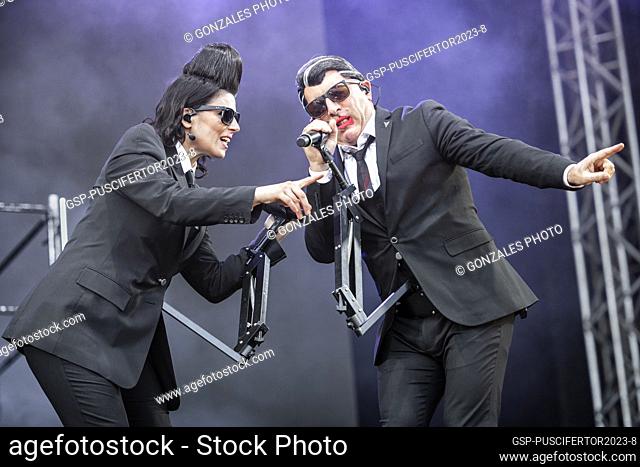 Oslo, Norway. 24th, June 2023. The American rock band Puscifer is performs a live concert during the Norwegian music festival Tons of Rock 2023 in Oslo
