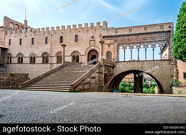 Papal Palace: the main attraction of Viterbo, the palace hosted the papacy for about two decades in the 13th century