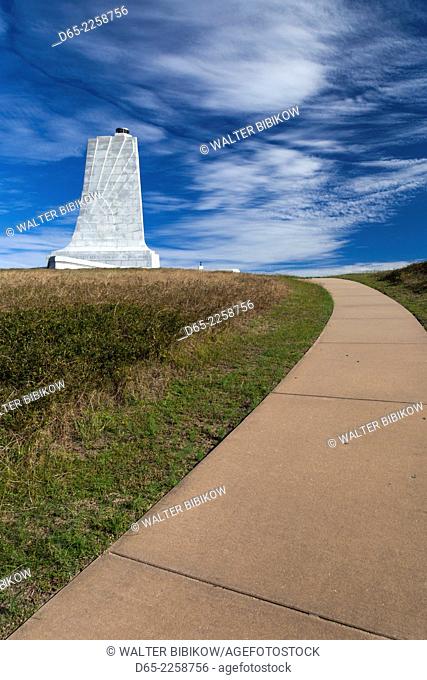 USA, North Carolina, Kill Devil Hills, Wright Brothers National Memorial, Wright Brothers Monument