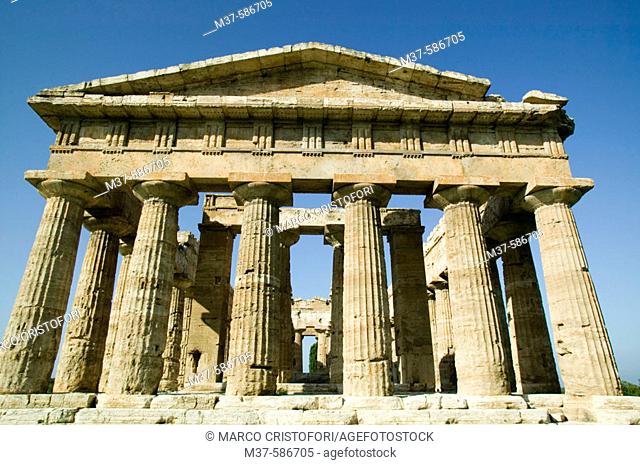 Temple of Neptune. Paestum. Italy