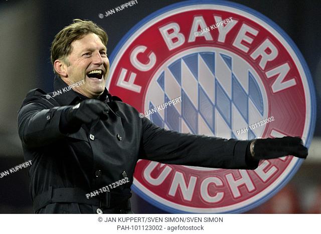 coach Ralph HASENHUETTL (L) heisser Favorit auf coachamt beim FC Bayern Munich..FOTOMONTAGE, .Archivfoto;.coach Ralph HASENHUETTL (HasenhÌ?ttl, L), jubilation