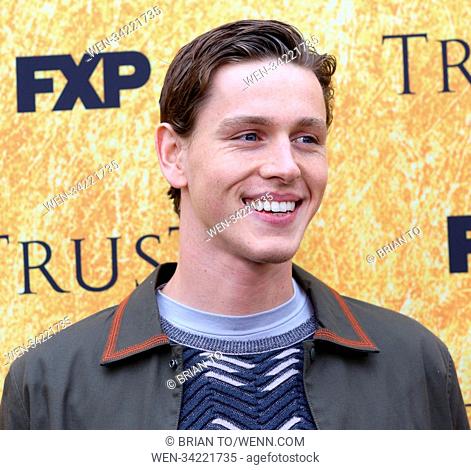 Celebrities attend FYC Red Carpet Event for “Trust, "" at the Saban Media Center at the Television Academy. Featuring: Harris Dickinson Where: Los Angeles
