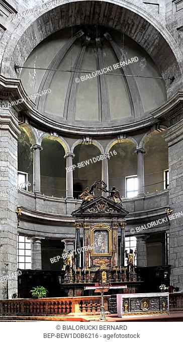 Wlochy - Lombardia - Mediolan - bazylika sw. Wawrzynca - Basilica di San Lorenzo Maggiore przy Corso di Porta Ticinese Italy - Lombardy - Milan - basilica of...