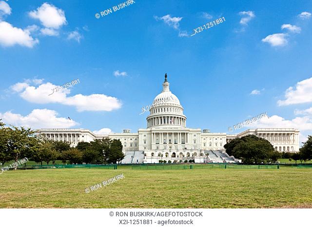 Washington DC - The United States Capitol Building in Washington DC