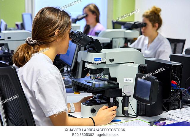 Analysis with a microscope to detect the presence of the virus (HPV test), or detect minimal more important cellular alterations suggestive of premalignant...