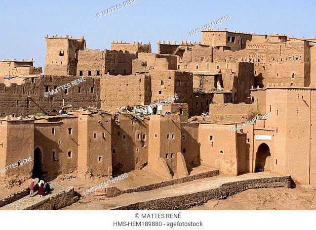 Morocco, Ouarzazate, Taourirt Kasbah