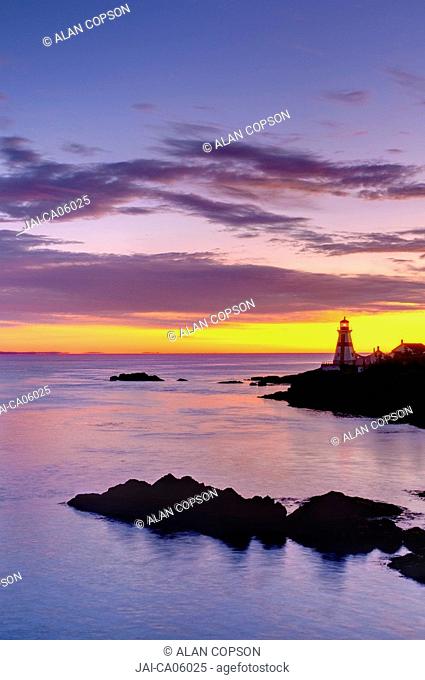 Canada, New Brunswick, Campobello Island, East Quoddy Head Harbour Lighthouse