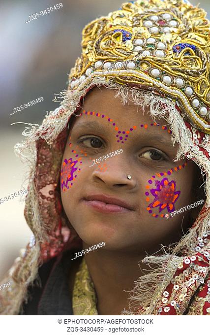 Little Radha, Mathura, Uttarpradesh, India