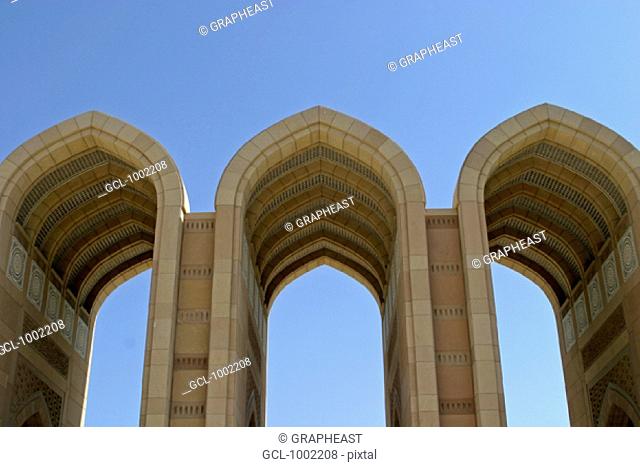 Gates of the Sultan Qaboos Mosque, Oman