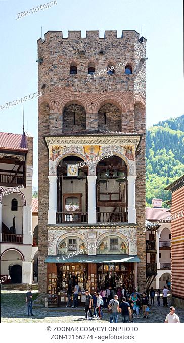 Rila, Bulgaria - 29 April 2018: Rila Monastery of Saint Ivan of Rila, better known as the Rila Monastery is the largest and most famous Eastern Orthodox...