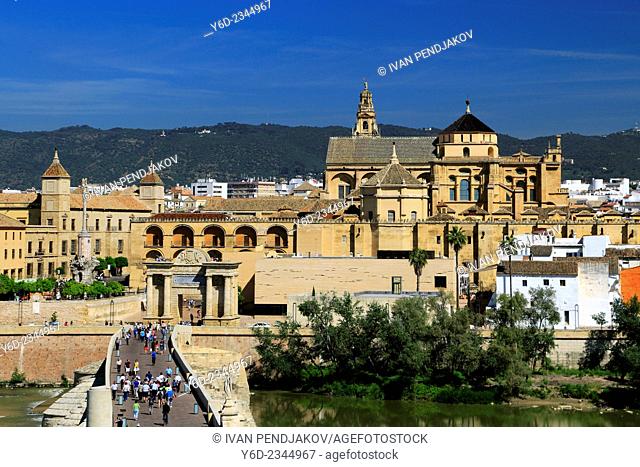 Mosque–Cathedral of Cordoba and the Roman Bridge, Andalusia, Spain