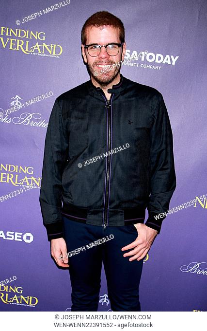 Opening Night of Broadway's Finding Neverland, sponsored by Brooks Brothers, Chase, iHeartMedia and USA TODAY, at the Lunt-Fontanne Theatre - Arrivals