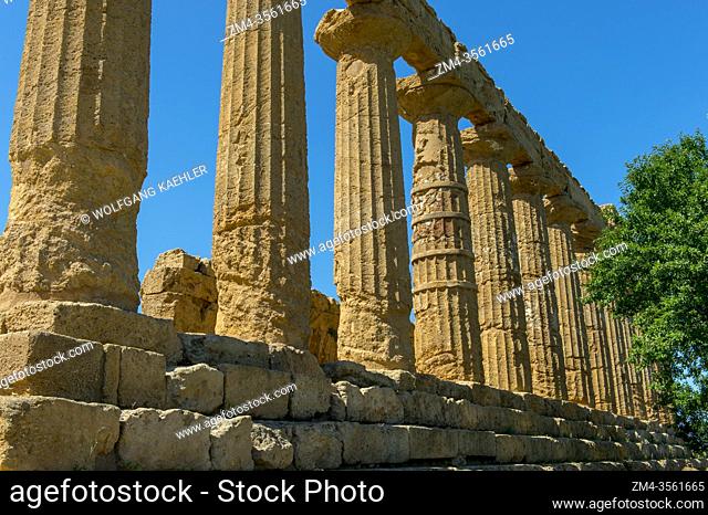 The Temple of Juno, also known as the Temple of Hera Lakinia, Juno being the Roman name of Hera, is a Greek temple of the ancient city of Akragas