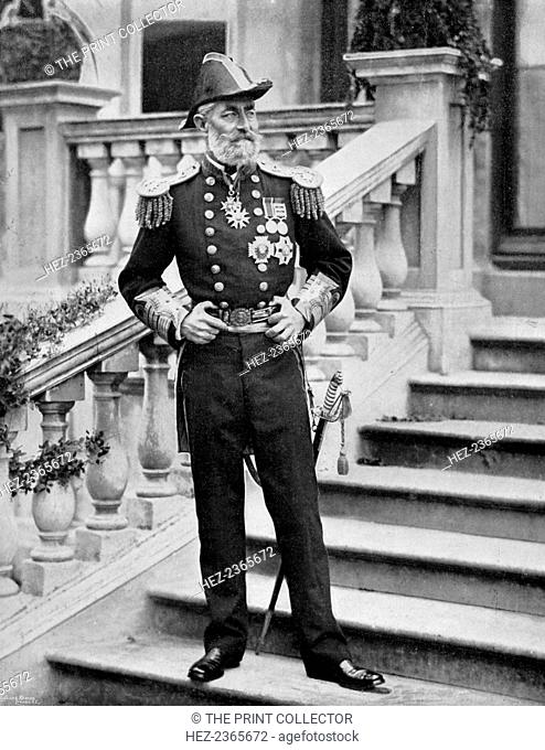 Admiral the Earl of Clanwilliam, British naval officer, 1896. Richard Meade, 4th Earl of Clanwilliam (1832-1907) served as Admiral of the Fleet from 1895 until...