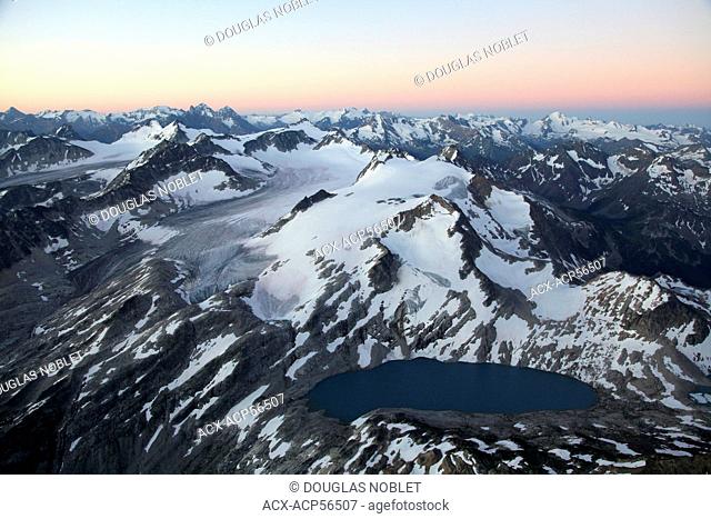 Thunderwater lake, mt griffith, catamount-glacier, Purcell Mountains, BC, Canada