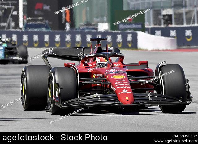 June 19, 2022, Circuit Gilles-Villeneuve, Montreal, FORMULA 1 AWS GRAND PRIX DU CANADA 2022 , in the picture Charles Leclerc (MCO), Scuderia Ferrari