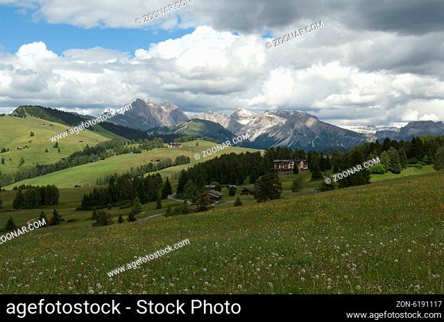 Seiser, Alm, Dolomiten, UNESCO-Weltnaturerbe, Dolomiti