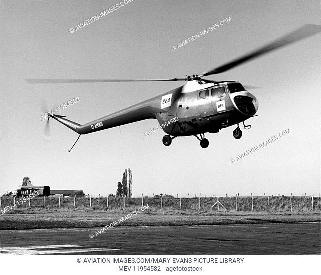 Bea Helicopters British European Airways Bristol 171 Sycamore Mk-3A Flying