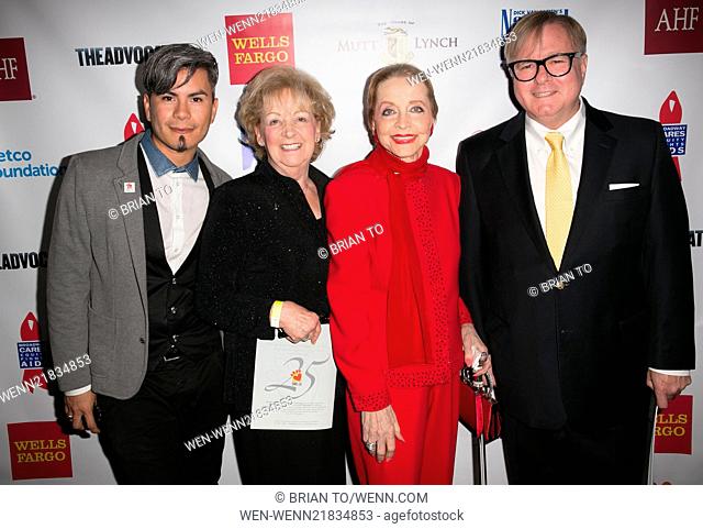 Celebrities attend PAWS/LA and Wells Fargo Present Silver Jubilee Gala Celebrating 25 Years at The Fonda Theater. Featuring: Guest, Lynda Oschin, Anne Jeffreys