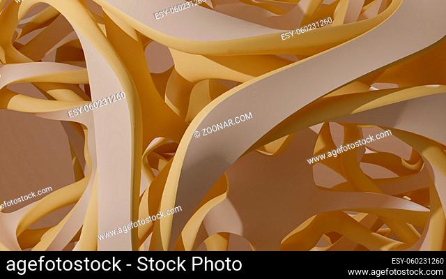 Abstract tech background. 3D illustration