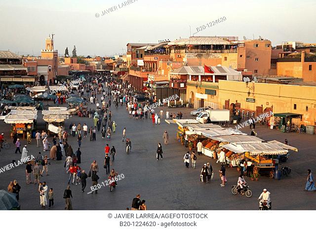 Djemaa El Fna Square, Marrakech, High Atlas, Morocco
