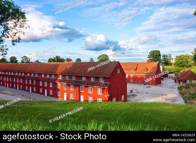 Copenhagen, Koebenhavn, Kastellet (The Citadel), The Rows in Zealand, Sealand, Sjaelland, Denmark
