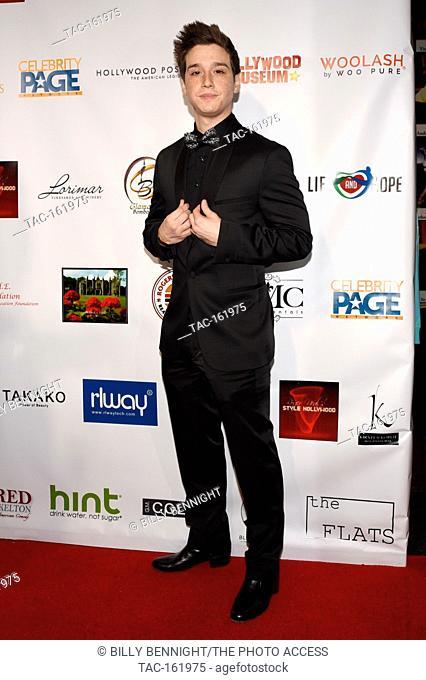 Chester Rushing attends The 3rd Annual Roger Neal Style Hollywood Oscar Viewing Black Tie Dinner Gala and Roger Neal Style Gift Suite at The Hollywood Museum on...