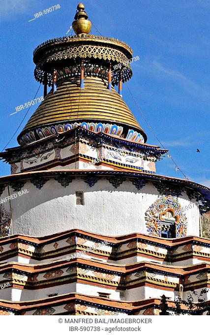 Stupa Kumbum, Gyantse, Tibet