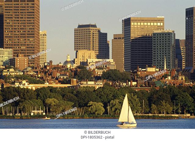 Beacon Hill in Boston, Massachusetts