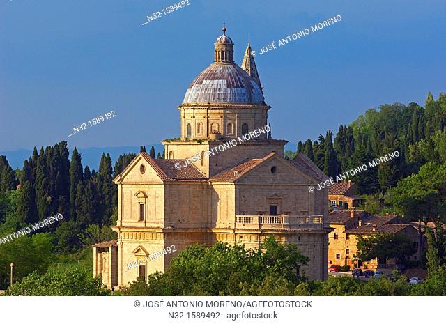 Montepulciano, Madonna di San Biagio church, Siena Province, Tuscany, Italy