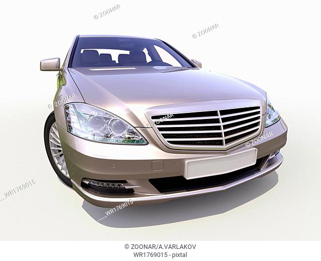 Modern luxury executive car