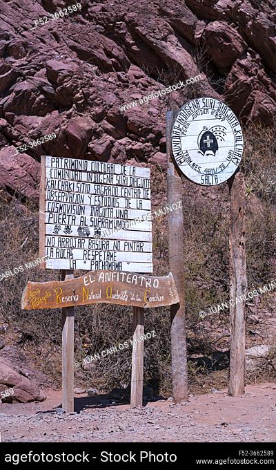 """El Anfiteatro"". Quebrada de las Conchas, Cafayate, Valles y Quebradas, Argentina, South America, America