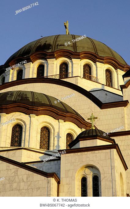 Beograd, Church of the Holy Sava in the Vracar city part, Serbia-Montenegro, Belgrade