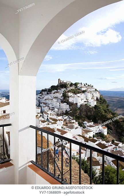 Views of Casares, Malaga, Andalusia, Spain