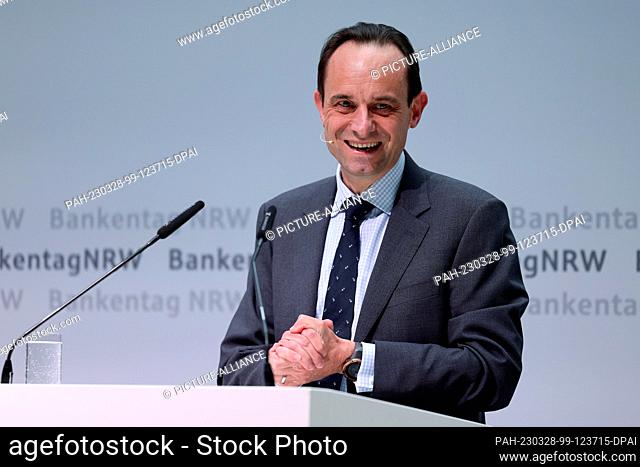 28 March 2023, North Rhine-Westphalia, Duesseldorf: Mark Branson, President of the German Federal Financial Supervisory Authority (BaFin)