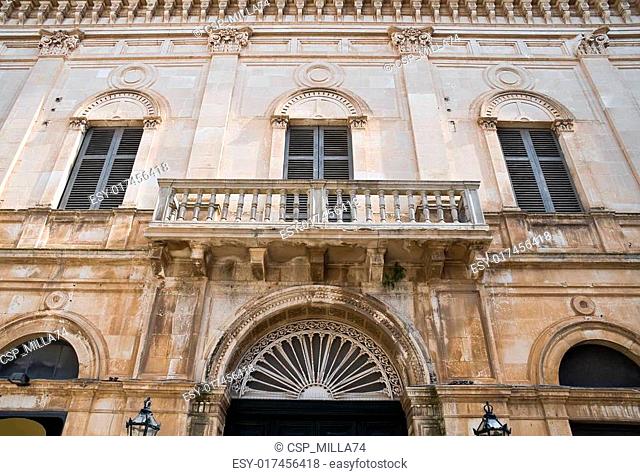 Marchesale Palace. Polignano a Mare. Apulia