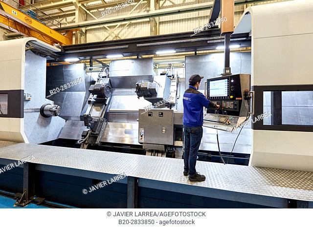 Machining Centre, CNC, Horizontal turning and Milling lathe, Design, manufacture and installation of machine tools, Gipuzkoa, Basque Country, Spain