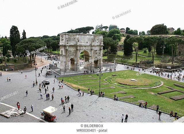Rome, Italy, Arch of Constantine