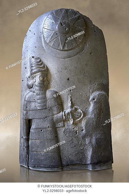Basalt Babylonian sculpture reporting the spoils of war, 12th cent. BC. The Louvre Museum, Paris